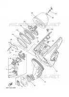 ADMISSION pour Yamaha YZ 2004
