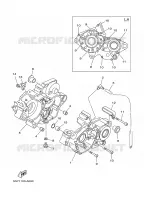 CARTER MOTEUR pour Yamaha YZ 2004