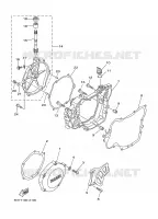 CARTER   MOTEUR 1 pour Yamaha YZ 2004