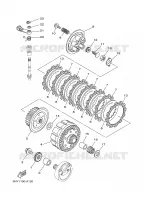 EMBRAYAGE DE DEMARREUR pour Yamaha YZ 2004