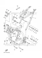 CADRE pour Yamaha YZ 2004