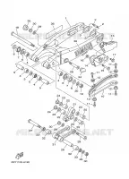 BRAS ARRIERE pour Yamaha YZ 2004