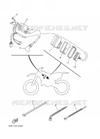 PARTIE ELECTRIQUE 1 pour Yamaha YZ 2004