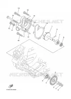 POMPE A EAU / DURITES pour Yamaha YZ 2006