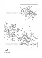 CARTER MOTEUR pour Yamaha YZ 2006