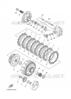 EMBRAYAGE DE DEMARREUR pour Yamaha YZ 2006