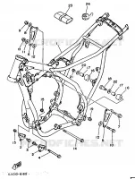 CADRE pour Yamaha YZ 1986