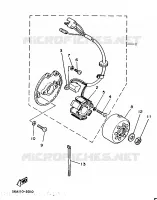 ALLUMAGE pour Yamaha YZ 1986