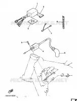 PARTIE ELECTRIQUE 1 pour Yamaha YZ 1986