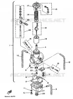 CARBURATEUR pour Yamaha YZ 1986