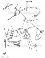 PARTIE ELECTRIQUE 1 pour Yamaha YZ 1989