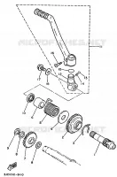 DEMARREUR pour Yamaha YZ 1989