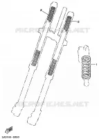 ALTERNATIVE PARTIE CYCLE 1 pour Yamaha YZ 1989
