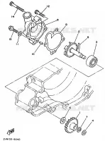 POMPE A EAU pour Yamaha YZ 1989