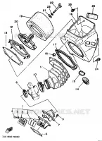 ADMISSION pour Yamaha YZ 1989