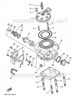 CULASSE pour Yamaha YZ 1990