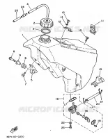 RESERVOIR A ESSENCE pour Yamaha YZ 1990