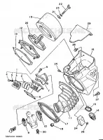 ADMISSION pour Yamaha YZ 1990