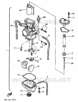 CARBURATEUR pour Yamaha YZ 1992