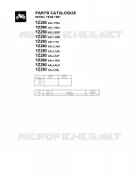 * CATALOG PREFACE * pour Yamaha YZ 1997