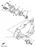 POMPE A EAU pour Yamaha YZ 1997