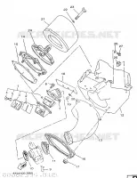 ADMISSION pour Yamaha YZ 1997