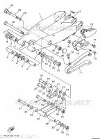 BRAS ARRIERE pour Yamaha YZ 1997
