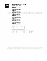 * CATALOG PREFACE * pour Yamaha YZ 1997