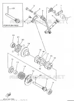 VALVE D'ECHAPPEMENT pour Yamaha YZ 1997