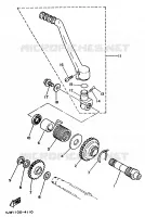 DEMARREUR pour Yamaha YZ 1997