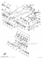BRAS ARRIERE pour Yamaha YZ 1997
