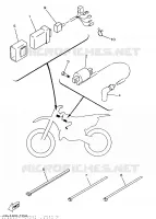 PARTIE ELECTRIQUE 1 pour Yamaha YZ 1997