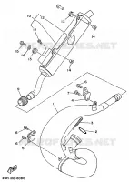 ECHAPPEMENT pour Yamaha YZ 1997