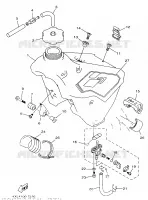 RESERVOIR A ESSENCE pour Yamaha YZ 1997