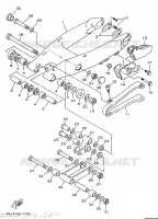 BRAS ARRIERE pour Yamaha YZ 1997