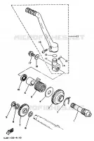 DEMARREUR pour Yamaha YZ 1998