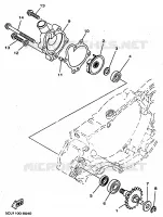 POMPE A EAU pour Yamaha YZ 1998