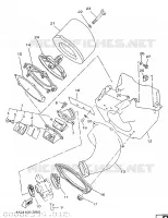 ADMISSION pour Yamaha YZ 1998