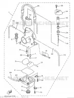 CARBURATEUR pour Yamaha YZ 1998