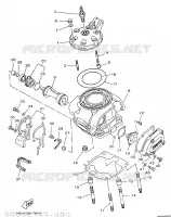 CULASSE pour Yamaha YZ 1998
