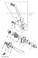 DEMARREUR pour Yamaha YZ 1998