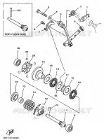 VALVE D'ECHAPPEMENT pour Yamaha YZ 1998