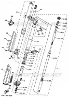 FOURCHE pour Yamaha YZ 1998