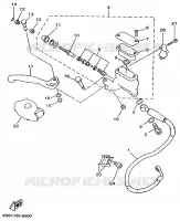 MAITRE CYLINDRE AVANT pour Yamaha YZ 1998