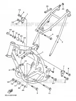 CADRE pour Yamaha YZ 1999