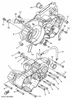 CARTER MOTEUR pour Yamaha YZ 1999