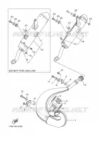ECHAPPEMENT pour Yamaha YZ 2006