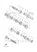 TRANSMISSION pour Yamaha YZ 2006