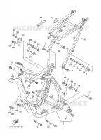 CADRE pour Yamaha YZ 2006