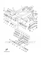 BRAS ARRIERE pour Yamaha YZ 2006